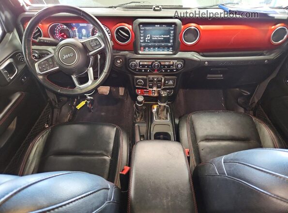 1C4HJXFG7MW558539 2021 JEEP WRANGLER Gray წინა პანელის ხედი