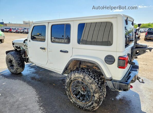 1C4HJXFN5JW198679 2018 JEEP WRANGLER Белый Задняя левая четверть