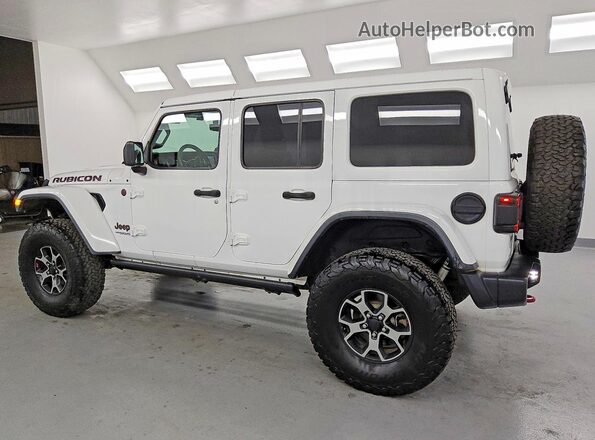 1C4HJXFN6JW241345 2018 JEEP WRANGLER White Задня ліва чверть