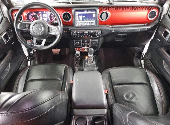 1C4HJXFN6JW241345 2018 JEEP WRANGLER White Вид панелі приладів