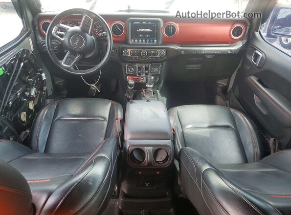 1C4HJXFNXNW160211 2022 JEEP WRANGLER Gray Vista del salpicadero