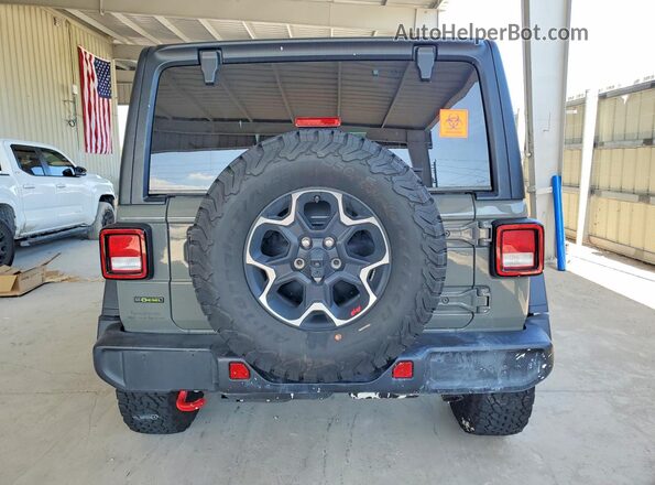 1C4JJXFM7PW602499 2023 JEEP WRANGLER Gray უკანა ხედი