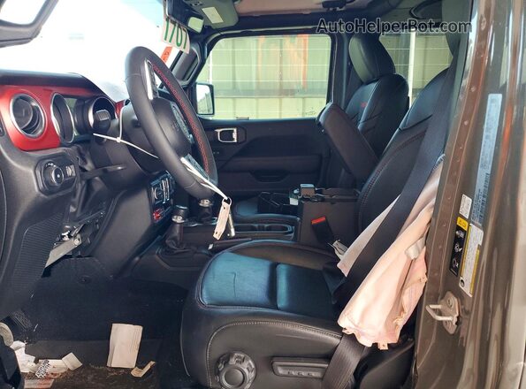 1C4JJXFM7PW602499 2023 JEEP WRANGLER Gray წინა სალონის ხედი