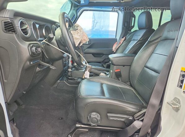 1C4JJXP63NW182897 2022 JEEP WRANGLER White წინა სალონის ხედი