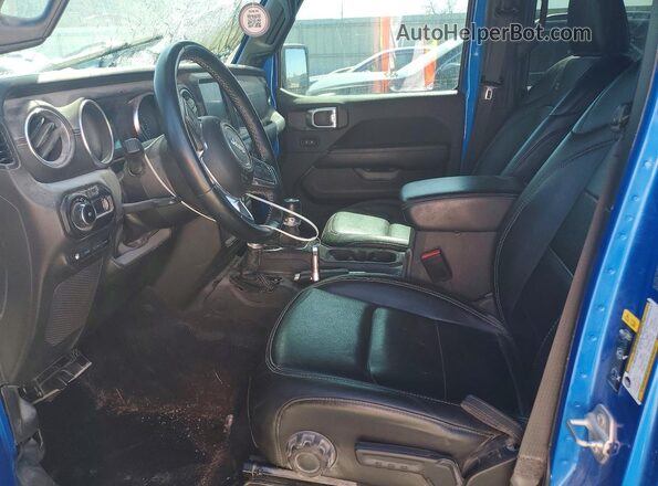 1C4JJXP63PW513335 2023 JEEP WRANGLER Синий Вид салона спереди