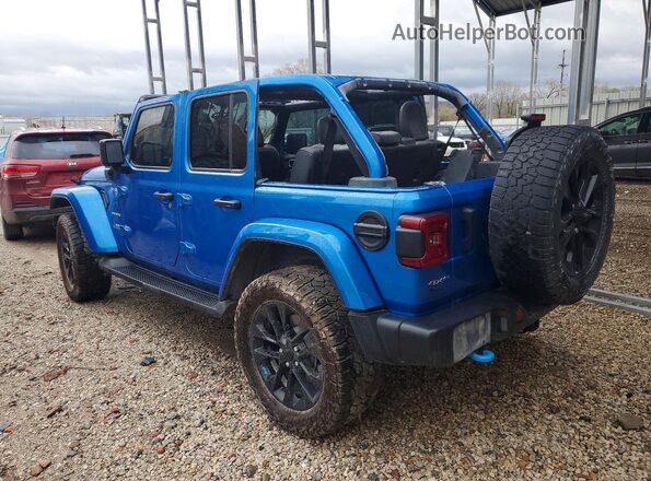 1C4JJXP63PW513335 2023 JEEP WRANGLER Синий Задняя левая четверть