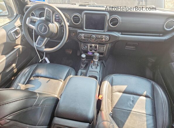 1C4JJXP64PW566464 2023 JEEP WRANGLER Black Dashboard view