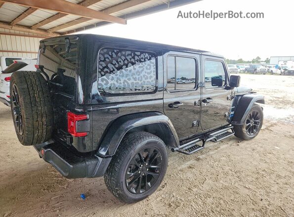 1C4JJXP66MW860122 2021 JEEP WRANGLER Black Tył prawy