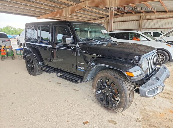 1C4JJXP66MW860122 2021 JEEP WRANGLER Black Przód prawy