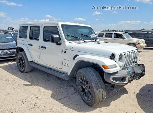 1C4JJXP66NW108227 2022 JEEP WRANGLER White Delantero derecho