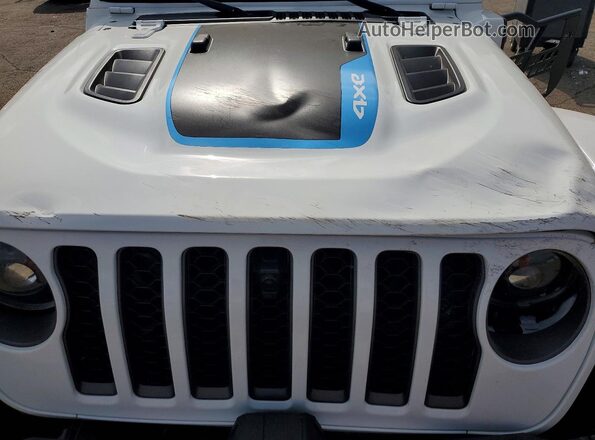 1C4JJXR60PW502404 2023 JEEP WRANGLER Белый Вид подкапотного пространства