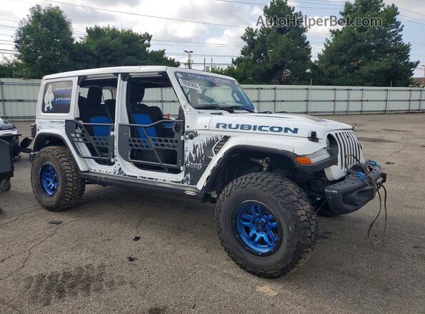 1C4JJXR60PW502404 2023 JEEP WRANGLER Белый Передняя правая четверть