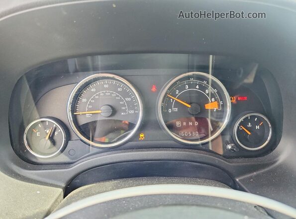 1C4NJCEA2GD620440 2016 JEEP COMPASS Gray Вид щитка приладів