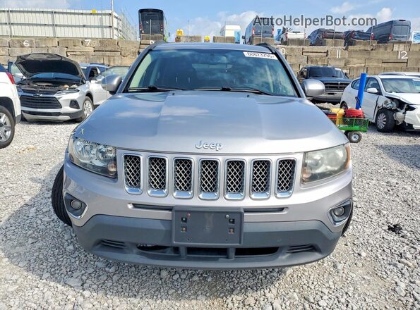 1C4NJCEA3HD156186 2017 JEEP COMPASS Silver წინა ხედი