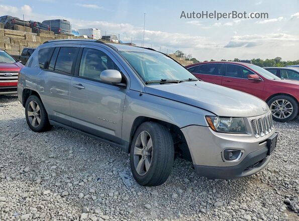 1C4NJCEA3HD156186 2017 JEEP COMPASS Silver წინა მარჯვენა