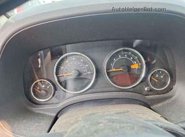 1C4NJCEB4HD169277 2017 JEEP COMPASS Серый Вид щитка приборов