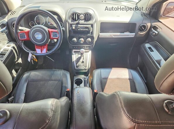 1C4NJCEB8HD162932 2017 JEEP COMPASS Gray Առջևի վահանակի տեսք