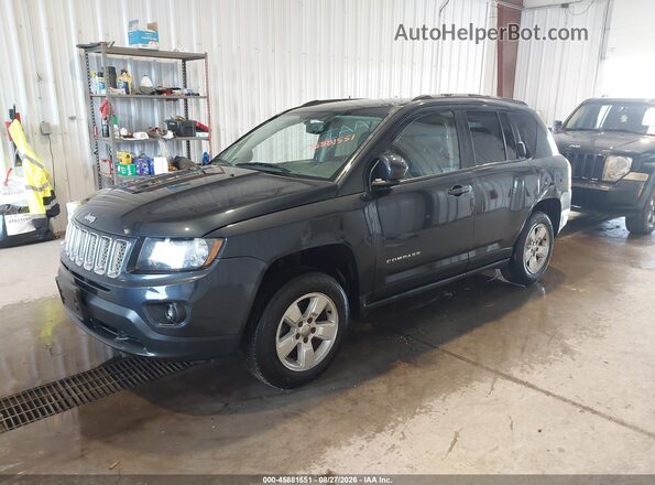 1C4NJCEB9GD548872 2016 JEEP COMPASS Gray Przód lewy