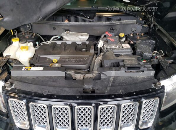 1C4NJDAB8GD625680 2016 JEEP COMPASS Black Engine compartment view