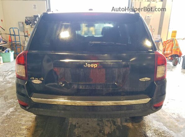 1C4NJDAB8GD625680 2016 JEEP COMPASS Black Rear view