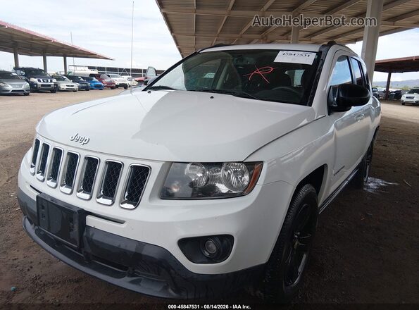 1C4NJDBB4GD521296 2016 JEEP COMPASS White Przód lewy