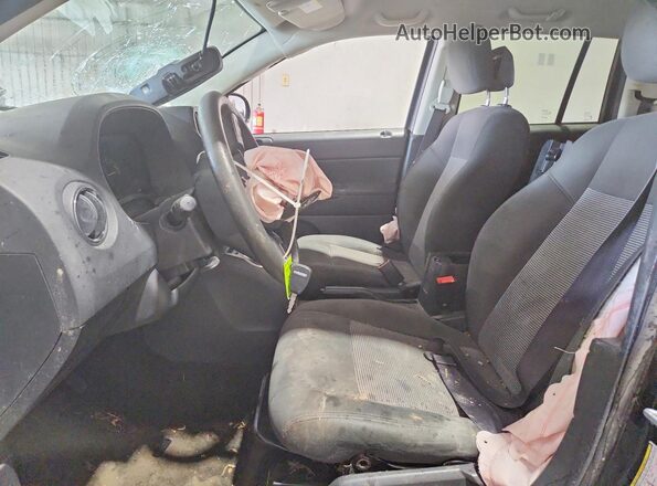 1C4NJDBB8GD520412 2016 JEEP COMPASS Black Widok wnętrza z przodu