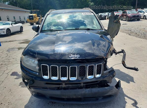 1C4NJDBB8GD520412 2016 JEEP COMPASS Black Widok z przodu