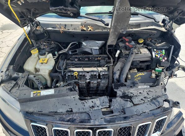 1C4NJDBB8GD520412 2016 JEEP COMPASS Black Widok komory silnika