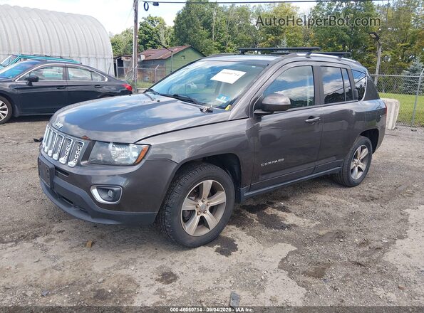 1C4NJDEB0GD681333 2016 JEEP COMPASS Gray Vista tres cuartos delantera izquierda