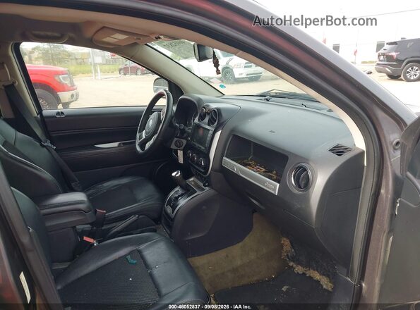 1C4NJDEB1GD773339 2016 JEEP COMPASS Серый Вид салона спереди