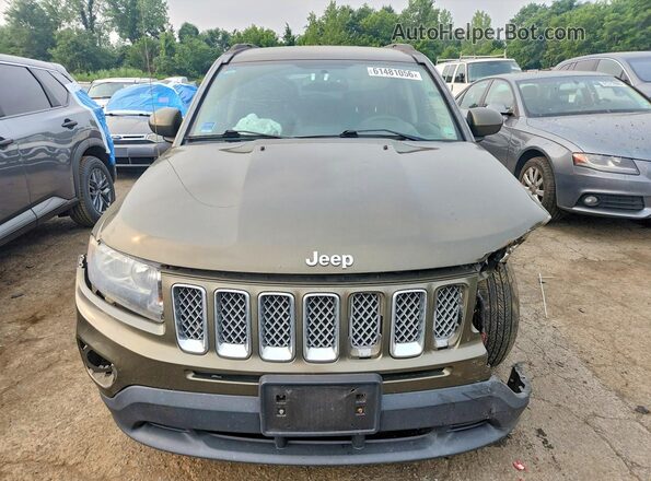 1C4NJDEB7GD541876 2016 JEEP COMPASS Green Вид спереду