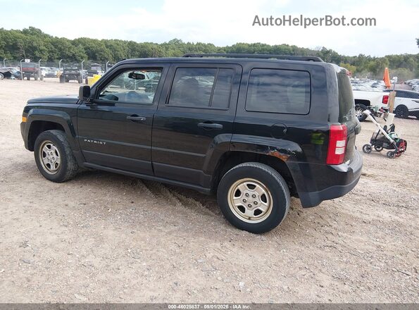 1C4NJPBA3GD710613 2016 JEEP PATRIOT Black Задня ліва чверть
