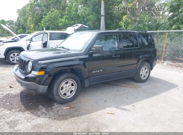1C4NJPBA3GD715195 2016 JEEP PATRIOT Black Vista tres cuartos delantera izquierda