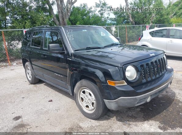 1C4NJPBA3GD715195 2016 JEEP PATRIOT Black Vista del cuadro de instrumentos
