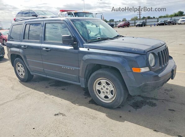 1C4NJPBA5GD527018 2016 JEEP PATRIOT Charcoal Przód prawy