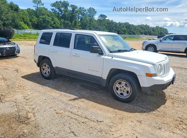 1C4NJPBA8GD528292 2016 JEEP PATRIOT White Front right
