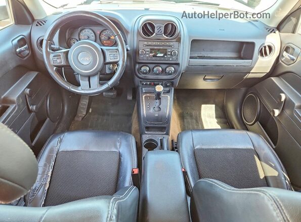 1C4NJPBAXGD749084 2016 JEEP PATRIOT Серебряный Вид панели приборов