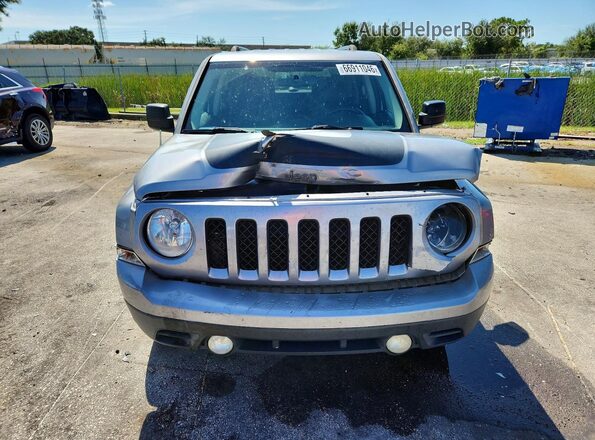 1C4NJPBAXGD749084 2016 JEEP PATRIOT Серебряный Вид спереди