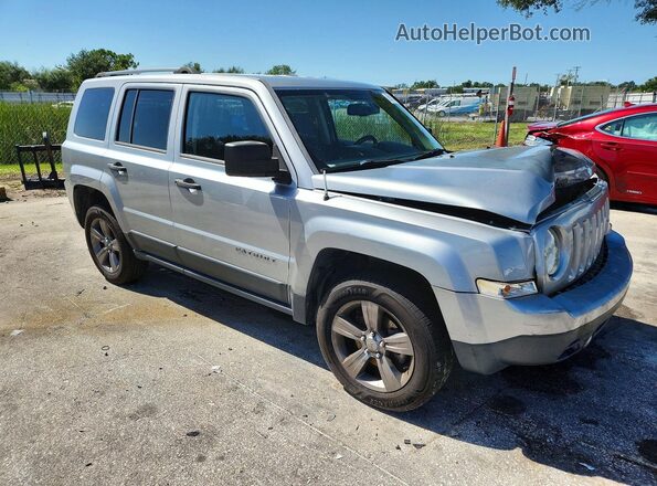 1C4NJPBAXGD749084 2016 JEEP PATRIOT Серебряный Передняя правая четверть