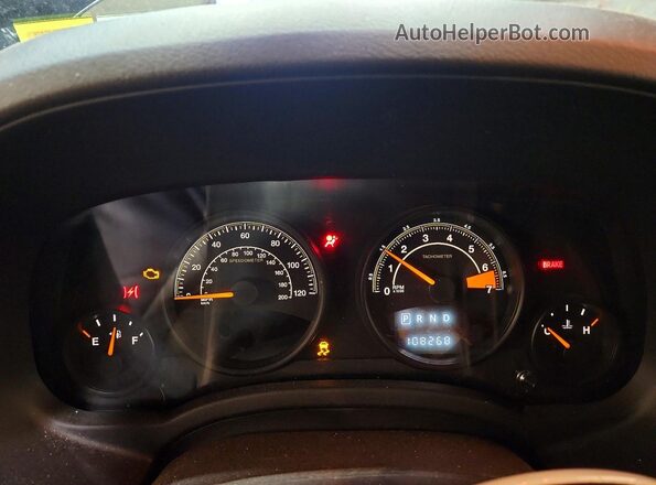 1C4NJPBB7GD548221 2016 JEEP PATRIOT Black ხელსაწყოთა პანელის ხედი