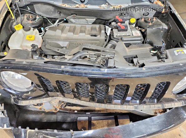 1C4NJPBB7GD548221 2016 JEEP PATRIOT Black ძრავის განყოფილების ხედი