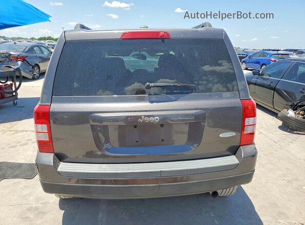 1C4NJPFA1GD636926 2016 JEEP PATRIOT Gray Vista trasera