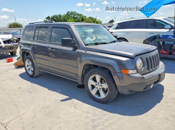 1C4NJPFA1GD636926 2016 JEEP PATRIOT Gray Delantero derecho
