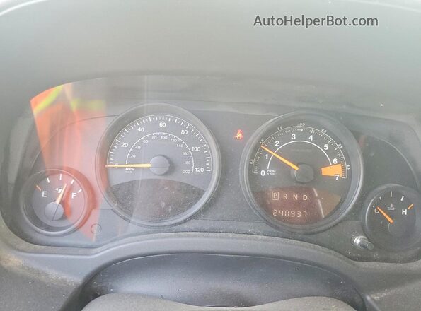 1C4NJPFA3GD794443 2016 JEEP PATRIOT Black ხელსაწყოთა პანელის ხედი