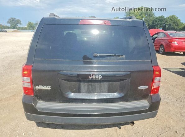 1C4NJPFA3GD794443 2016 JEEP PATRIOT Black უკანა ხედი