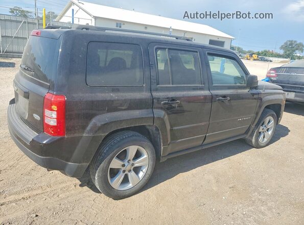 1C4NJPFA3GD794443 2016 JEEP PATRIOT Black უკანა მარჯვენა