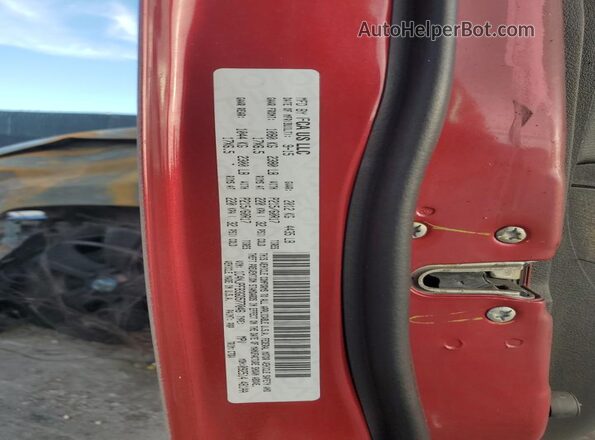 1C4NJPFB3GD577046 2016 JEEP PATRIOT Red VIN կոդի պիտակի տեսք