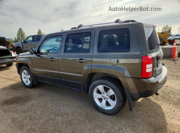 1C4NJRABXGD588340 2016 JEEP PATRIOT Зеленый Задняя левая четверть