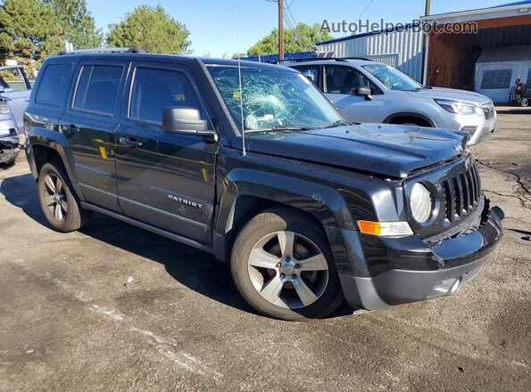 1C4NJRFB0HD128243 2017 JEEP PATRIOT Black Delantero derecho