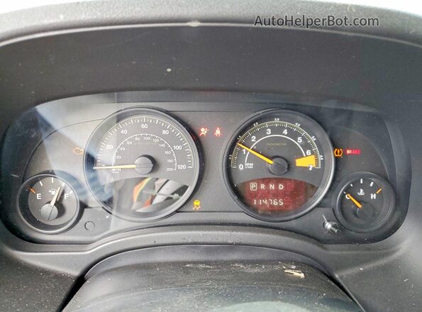 1C4NJRFB0HD128243 2017 JEEP PATRIOT Black Vista del cuadro de instrumentos